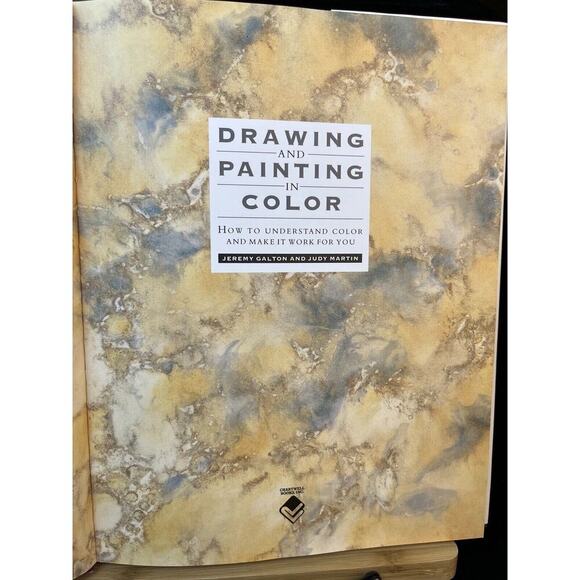 Drawing and Painting in Color by Jeremy Galton and Judy Martin 1995 Hardcover - Picture 8 of 12
